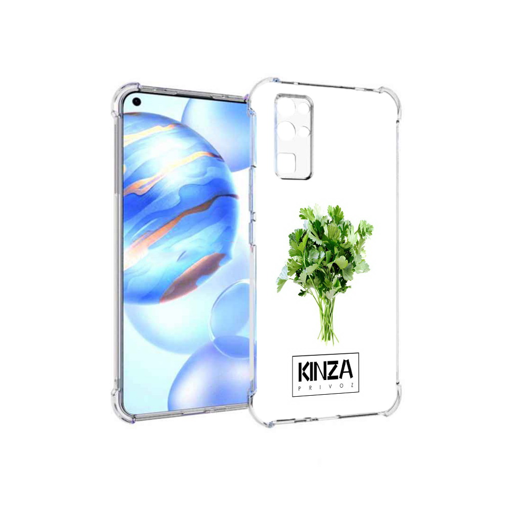 

Чехол MyPads Tocco для Honor 30 Бренд Кинза (PT147988.19.35), Прозрачный, Tocco