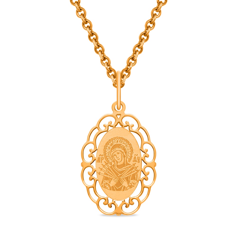 

Подвеска из красного золота 585Gold 603005190, 603005190