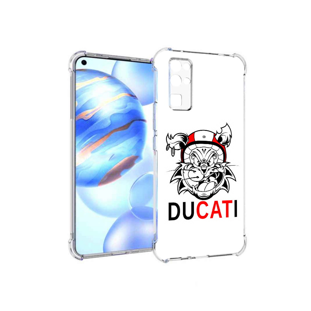 

Чехол MyPads Tocco для Honor 30 дукати (PT147988.19.339), Прозрачный, Tocco
