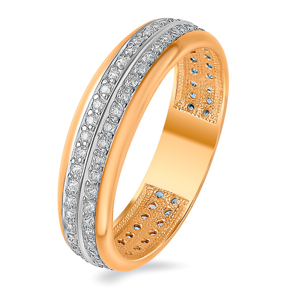 

Кольцо из золота р.  585Gold 601007682, фианит, 601007682