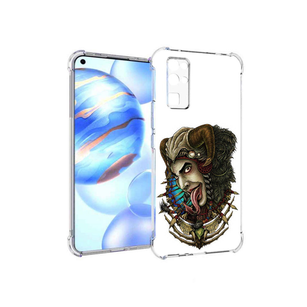 

Чехол MyPads Tocco для Honor 30 длинный язык (PT147988.19.330), Прозрачный, Tocco
