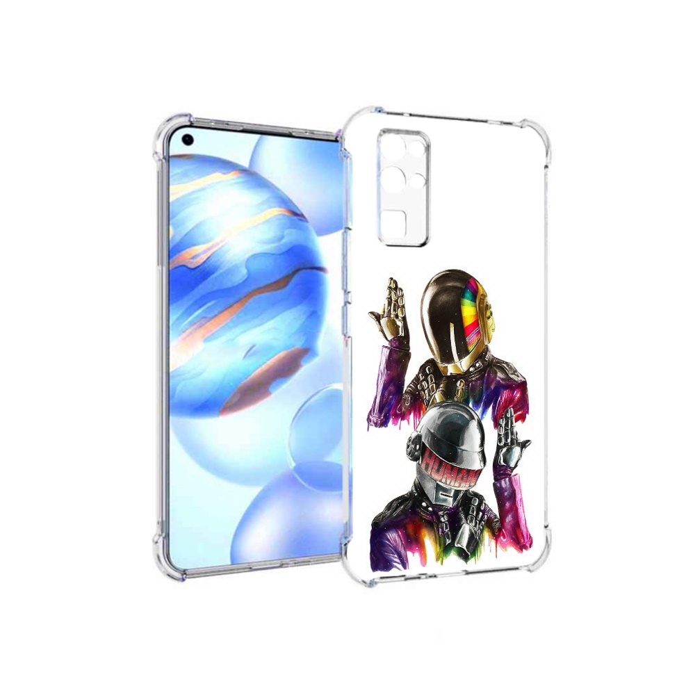 

Чехол MyPads Tocco для Honor 30 диско космонавты (PT147988.19.329), Прозрачный, Tocco