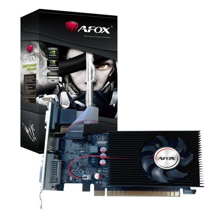 фото Видеокарта afox nvidia geforce gt 610 (af610-1024d3l7-v5)