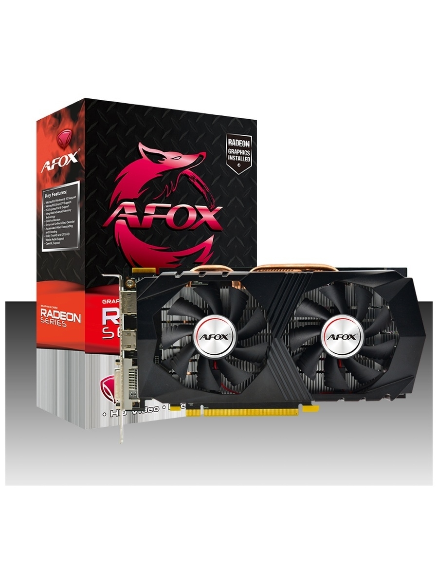 фото Видеокарта afox amd radeon r9 370 (afr9370-4096d5h9)