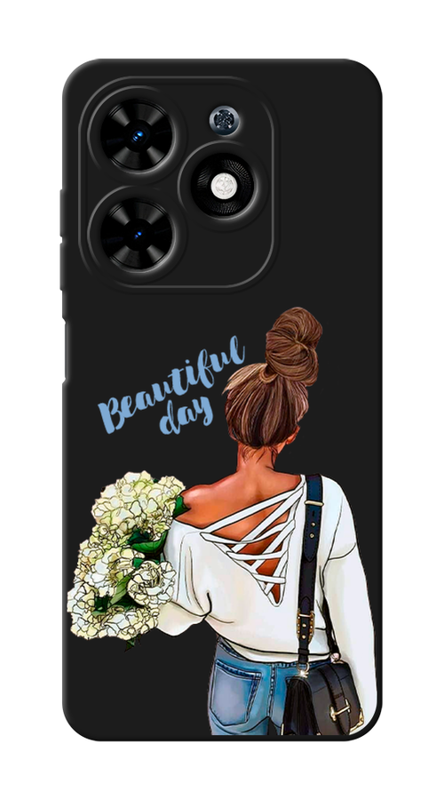 

Чехол Awog на Tecno Spark Go 2024 / Текно Спарк Го 2024 "Beautiful day vector", Коричневый;белый;зеленый, 304652-1