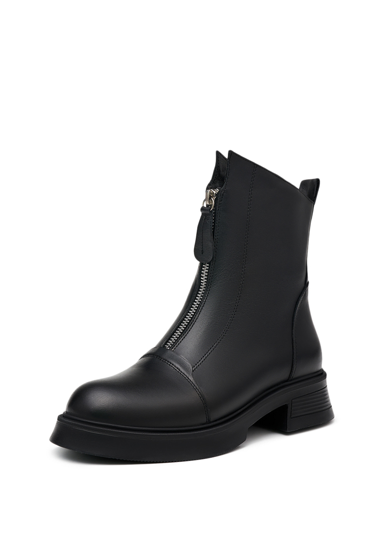 

Полусапоги женские Pierre Cardin 220403 черные 37 RU, Черный, 220403