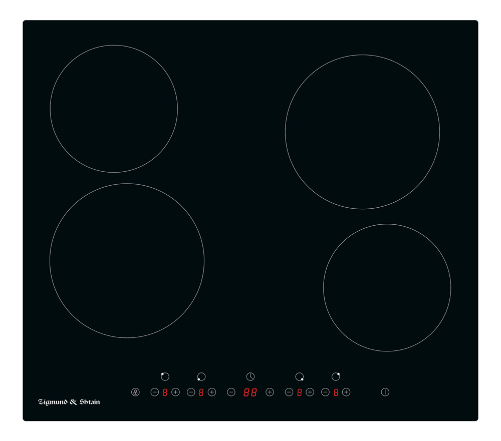 электрическая ножеточка zigmund Встраиваемая варочная панель электрическая Zigmund & Shtain CN 41.6 B черный