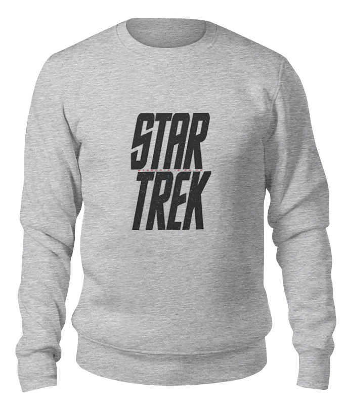 

Свитшот унисекс Printio Star trek / звездный путь серый XL, Star trek / звездный путь