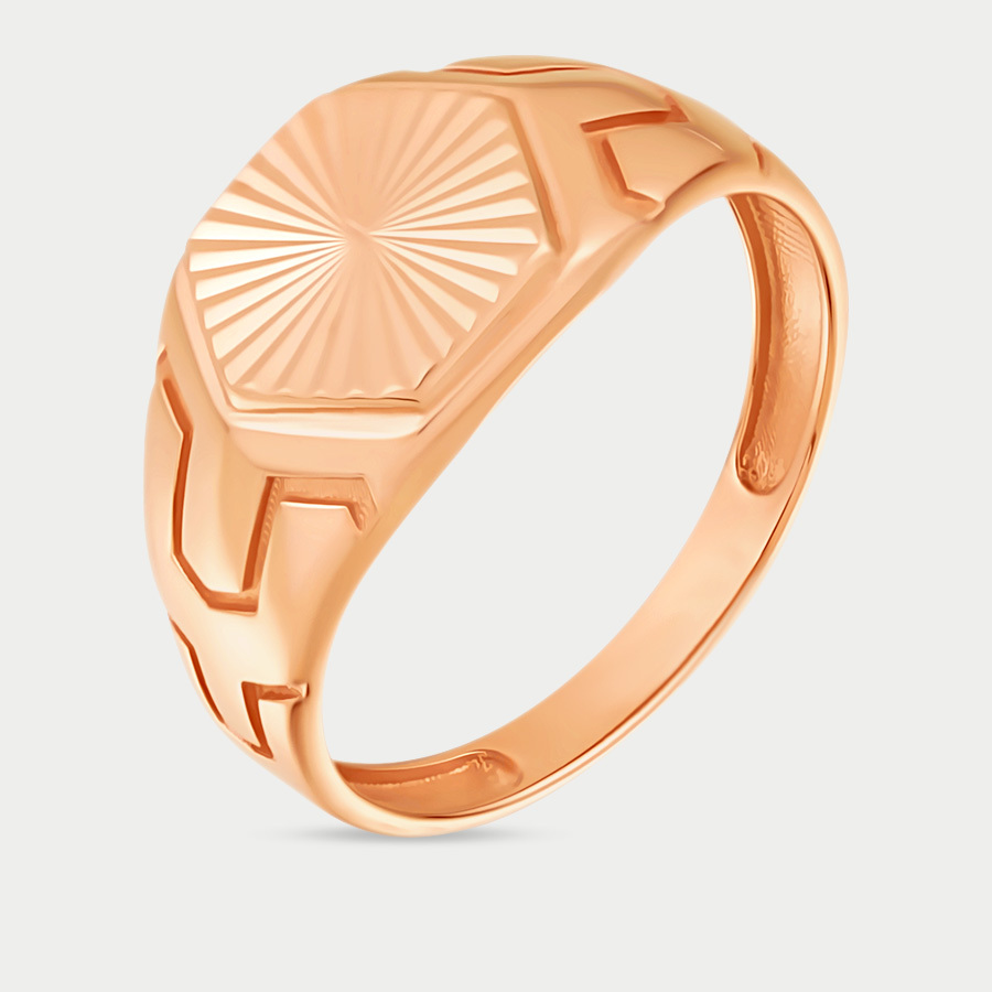 Кольцо из розового золота р. 20,5 Красносельский Ювелир АКд675-3980