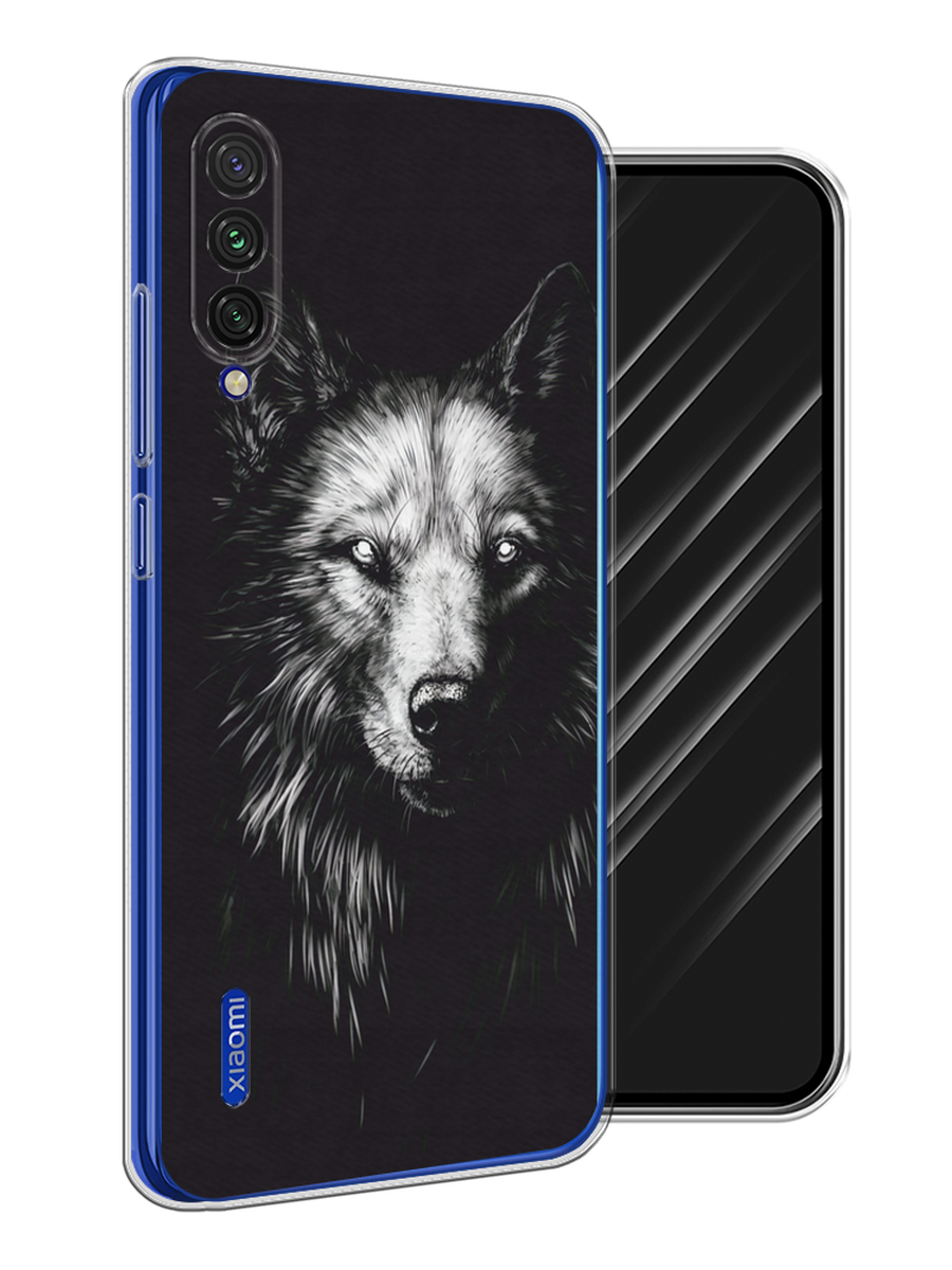 

Чехол Awog на Xiaomi Mi CC9E/Mi A3 "Волк черно белый", Разноцветный, 35950-1