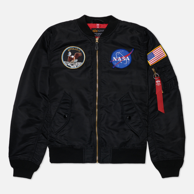 

Бомбер мужской Alpha Industries MJL47040C1-007 черный S, MJL47040C1-007