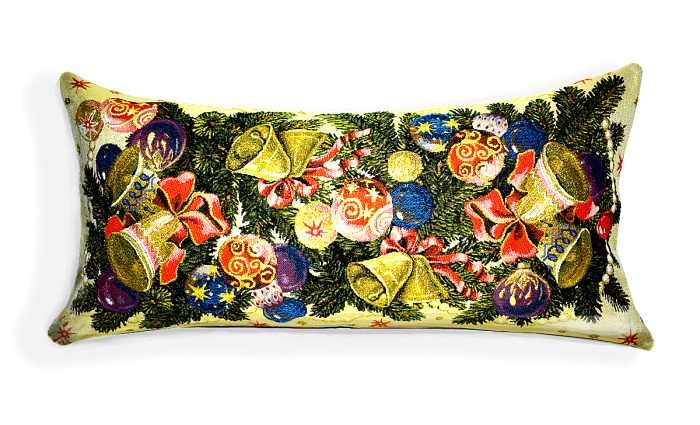 фото Декоративная подушка студия текстильного дизайна н-3924-5h 32*65 многоцветный 65x32см