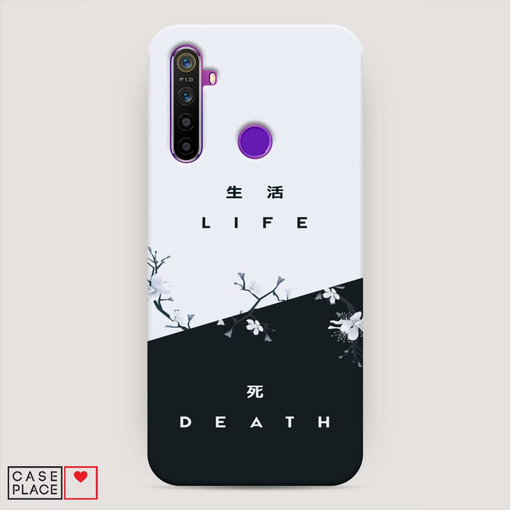 

Пластиковый чехол "Life and death" на Realme 5, 251520-5