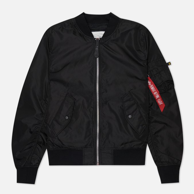 

Бомбер мужской Alpha Industries MJL46001C1-001 черный 2XL, MJL46001C1-001