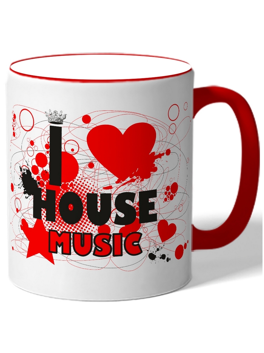 фото Кружка drabs i love house music