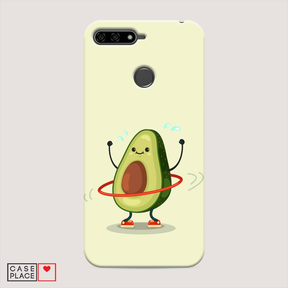 

Чехол Awog "Авокадо с обручем" для Huawei Y6 Prime 2018, 65720-7
