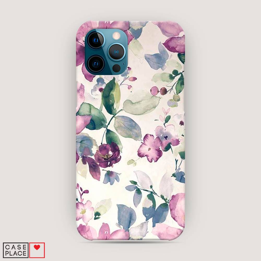 

Пластиковый чехол "Акварельная нежность" на Apple iPhone 12 Pro Max, 12720-6