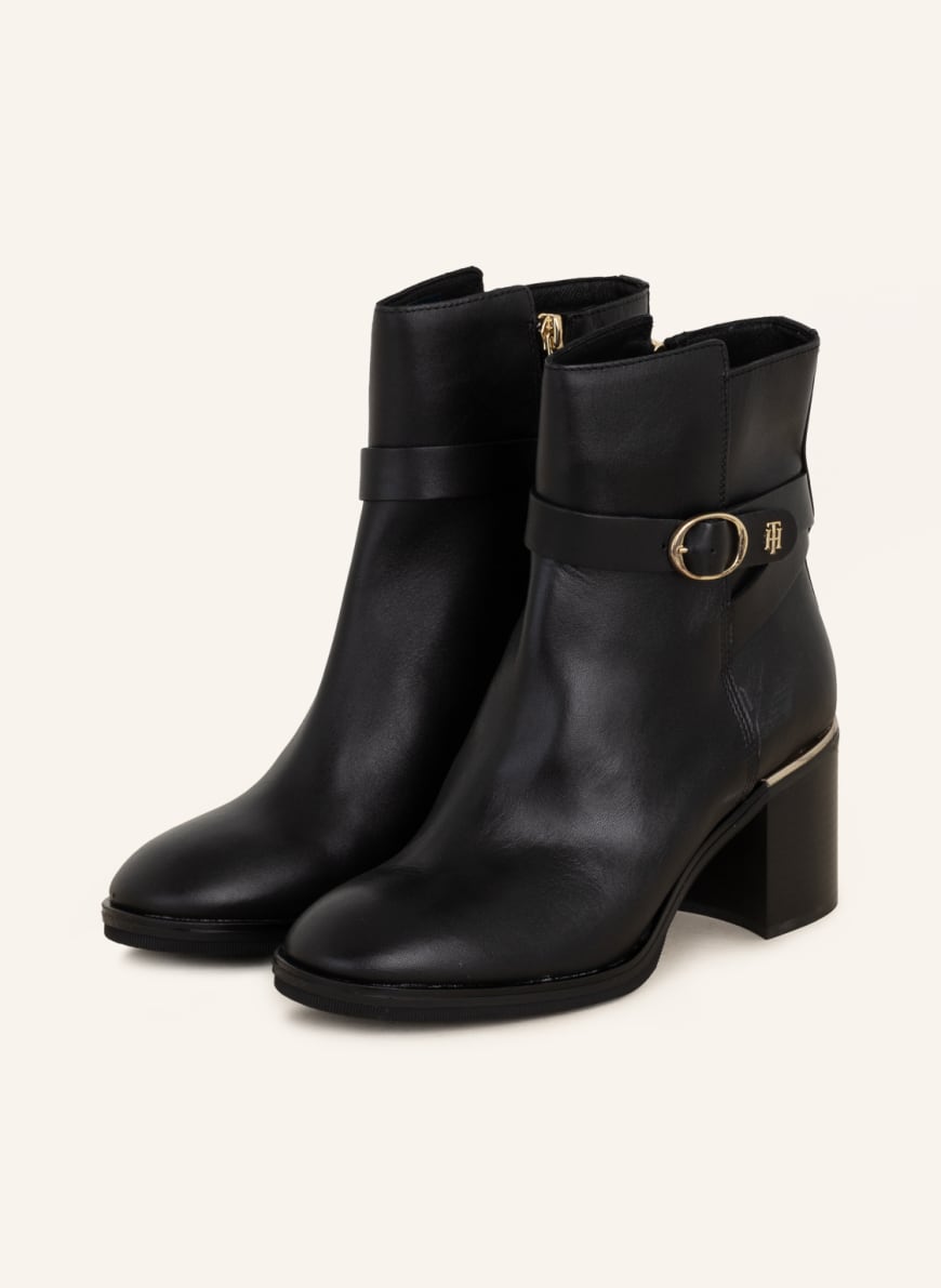 

Ботильоны женские Tommy Hilfiger 1001323800 черные 38 RU (доставка из-за рубежа), 1001323800