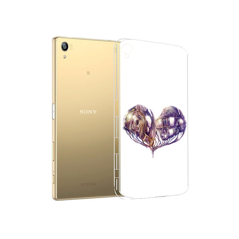 

Чехол MyPads Tocco для Sony Xperia Z5 Premium сердце абстракция (PT23243.222.596), Прозрачный, Tocco