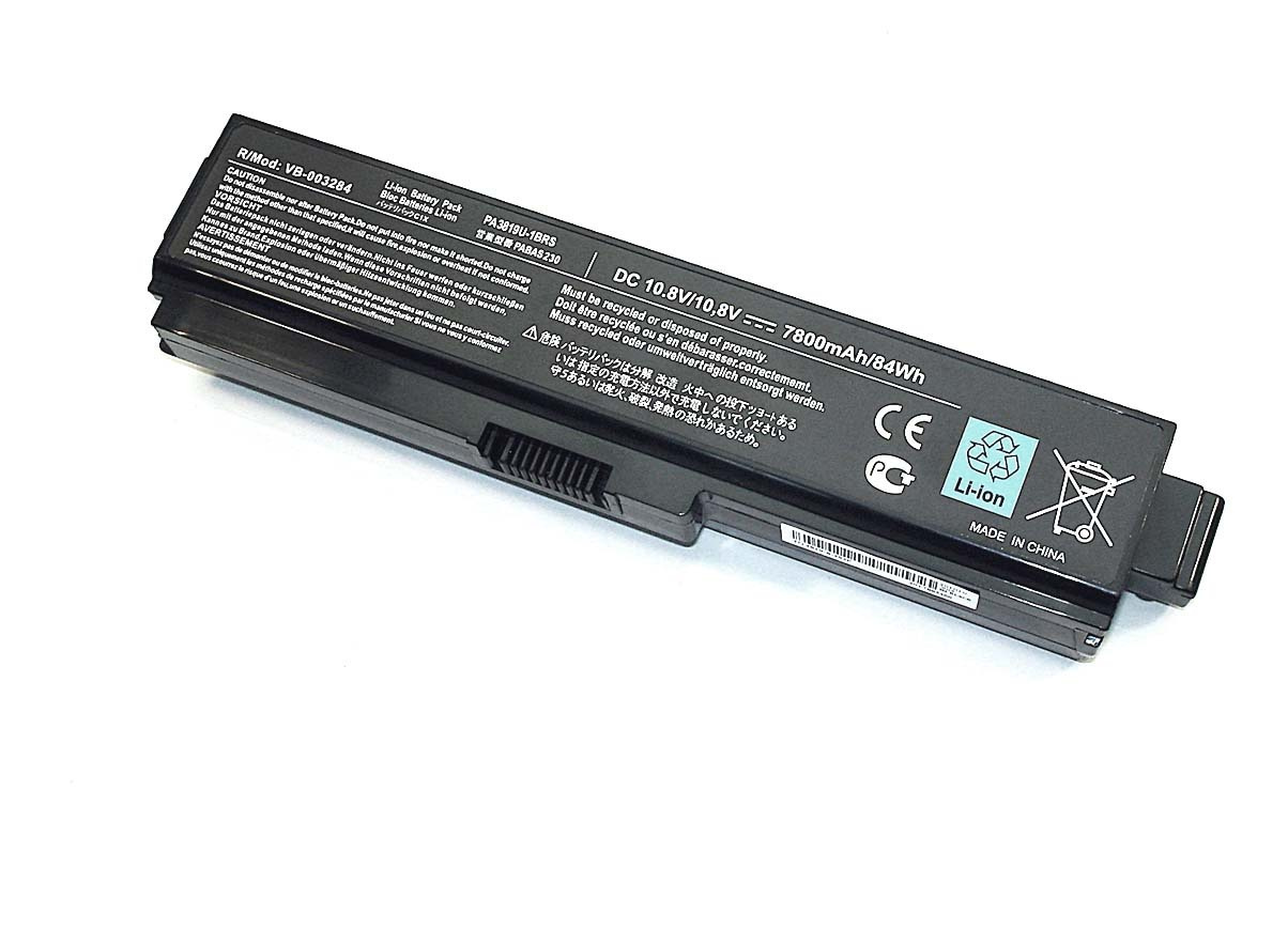 

Аккумулятор для ноутбука Toshiba C650 C600 A660 (10.8V 7800mAh)