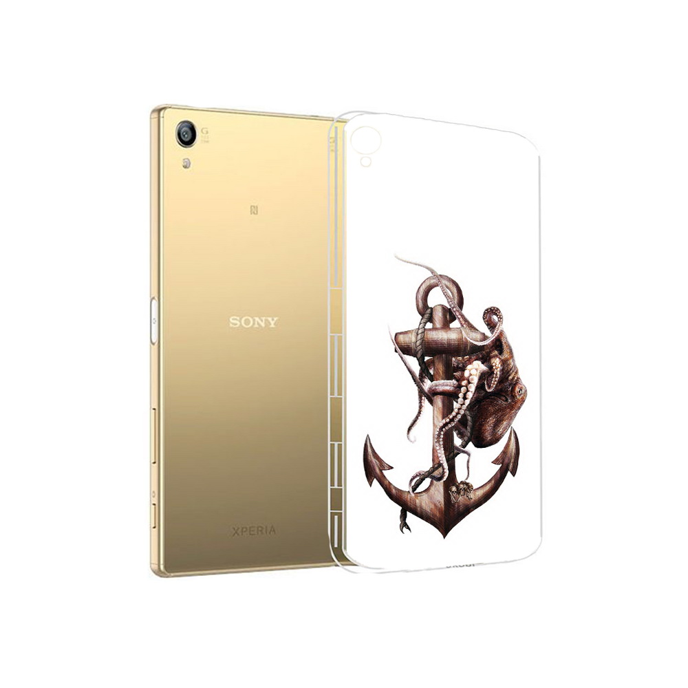 

Чехол MyPads Tocco для Sony Xperia Z5 Premium ржавый якорь (PT23243.222.579), Прозрачный, Tocco