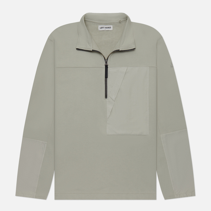 

Мужская толстовка Left Hand Sportswear Half Zip серый, Размер M, Half Zip