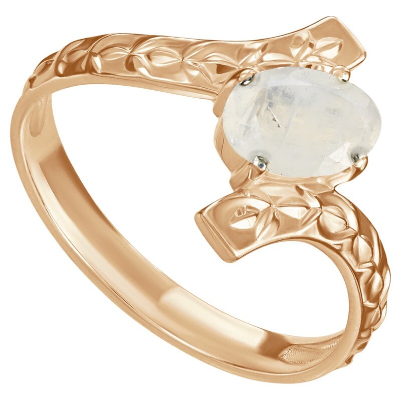 

Кольцо из серебра с лунным камнем р., LAZURIT-ONLINE 806703, 806703