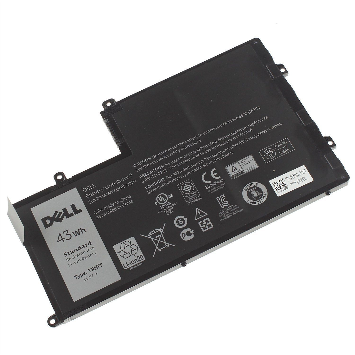 

Аккумулятор для ноутбука Dell 15-5000 (11.1V 3705mAh) ORG 0PD19 01V2F 01V2F6 0DFVYN