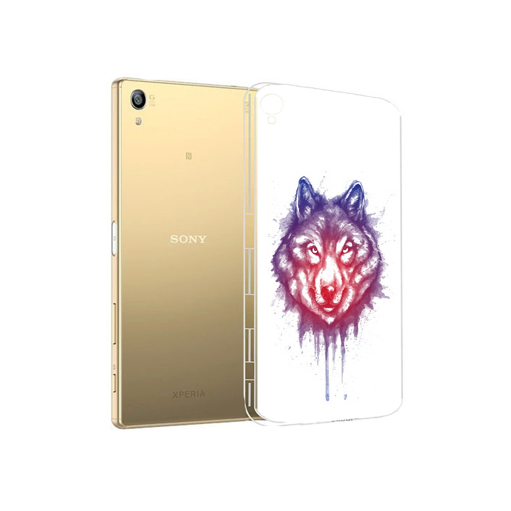 

Чехол MyPads Tocco для Sony Xperia Z5 Premium пушистый волк (PT23243.222.561), Прозрачный, Tocco