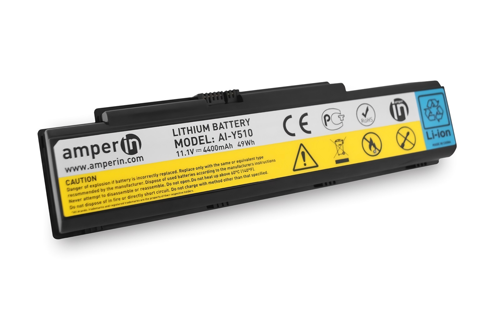 

Аккумулятор для ноутбука Lenovo Y510 Y530 Y710 Y730 F51 (11.1V 4400mAh) Amperin