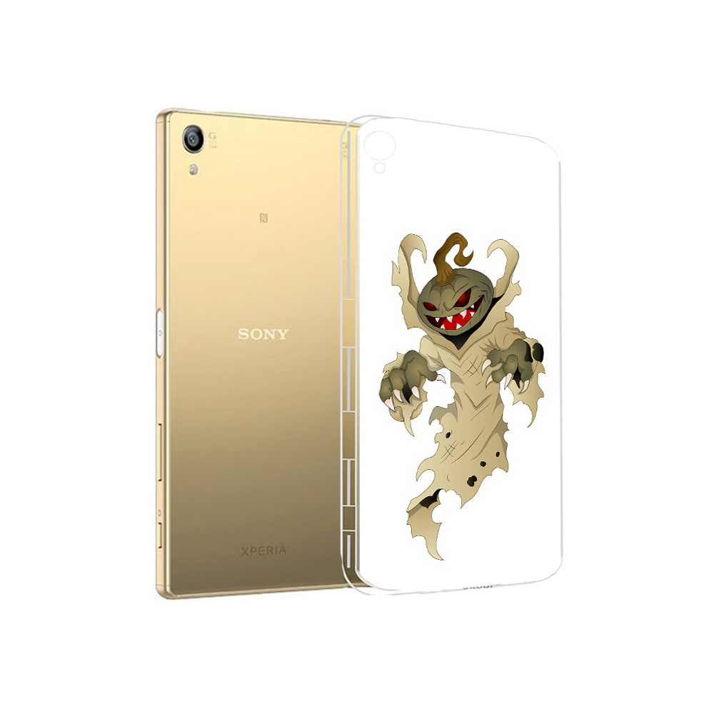 

Чехол MyPads Tocco для Sony Xperia Z5 Premium призрак хэллоуина (PT23243.222.555), Прозрачный, Tocco