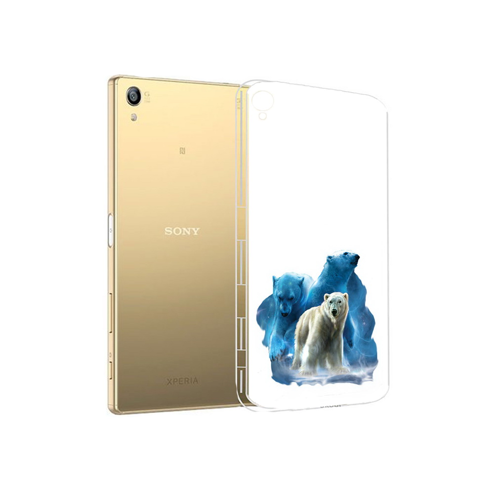 

Чехол MyPads Tocco для Sony Xperia Z5 Premium полярный медведь (PT23243.222.549), Прозрачный, Tocco