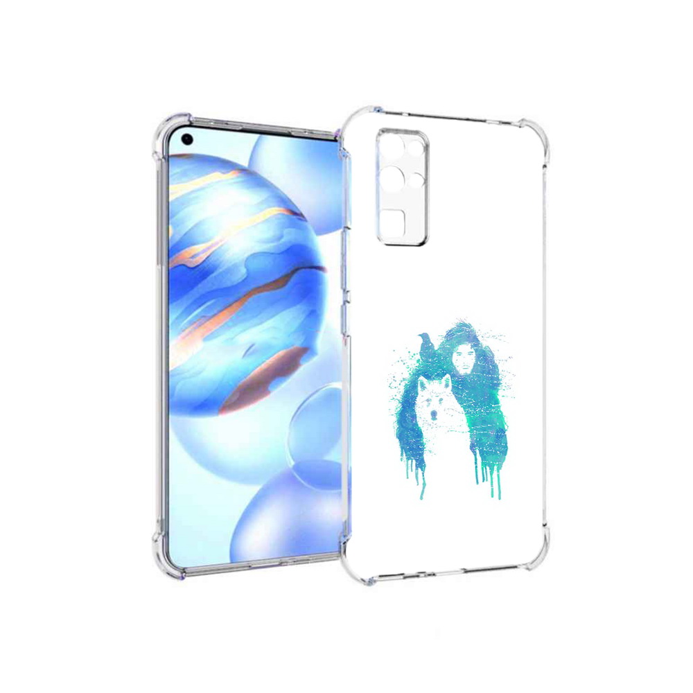 

Чехол MyPads Tocco для Honor 30 джон сноу (PT147988.19.323), Прозрачный, Tocco