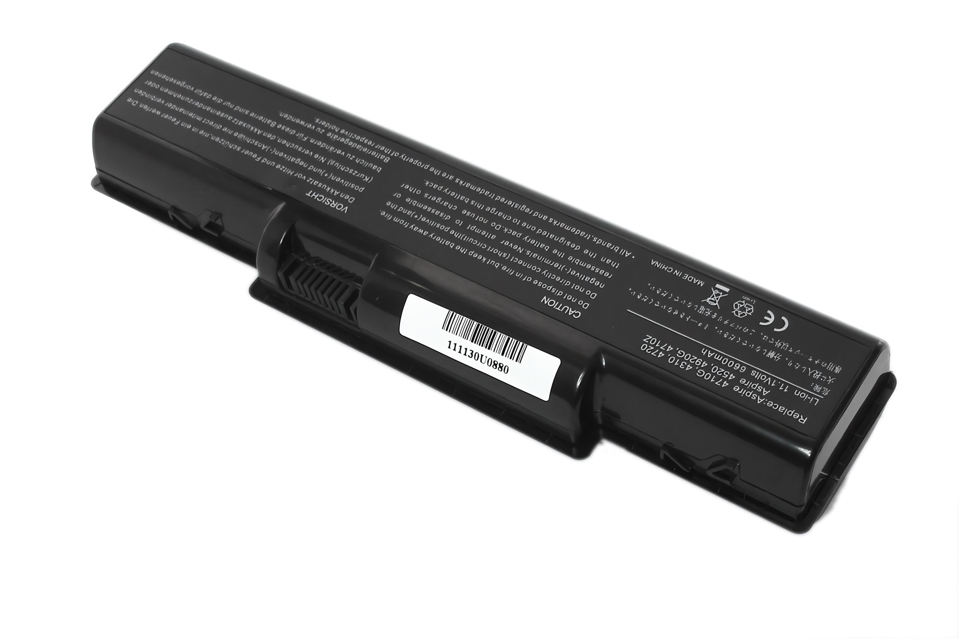 

Аккумулятор для ноутбука Acer 4710 4720 4920 4930 ORG (10.8V 6600mAh) AS07A31 AS07A32