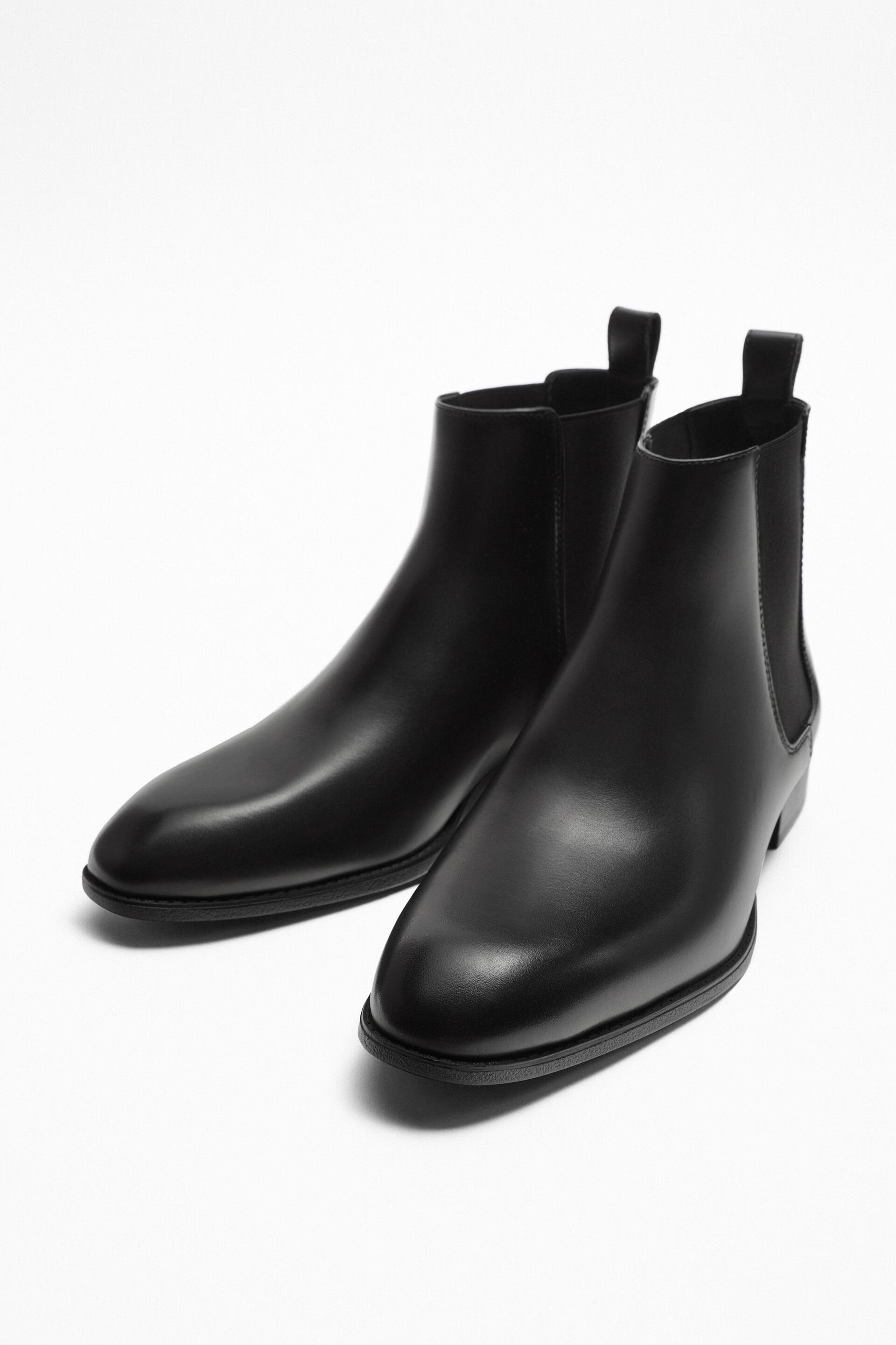 

Ботинки мужские ZARA 12010120 черные 43 EU (доставка из-за рубежа), Черный, 12010120