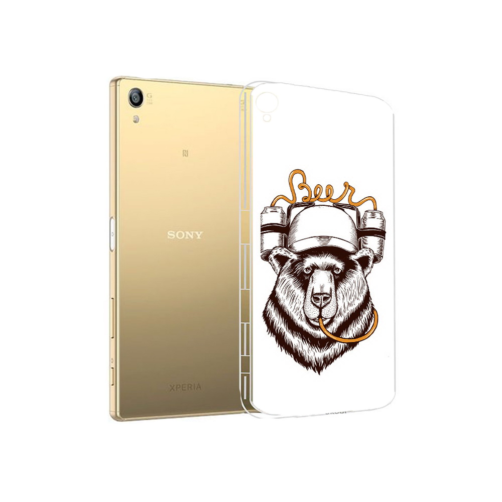 

Чехол MyPads Tocco для Sony Xperia Z5 Premium пивной медведь (PT23243.222.538), Прозрачный, Tocco