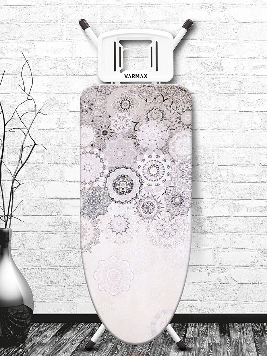 

Чехол для гладильной доски VARMAX LACE MOTIF, 135*55 см L, D13555-L-LM
