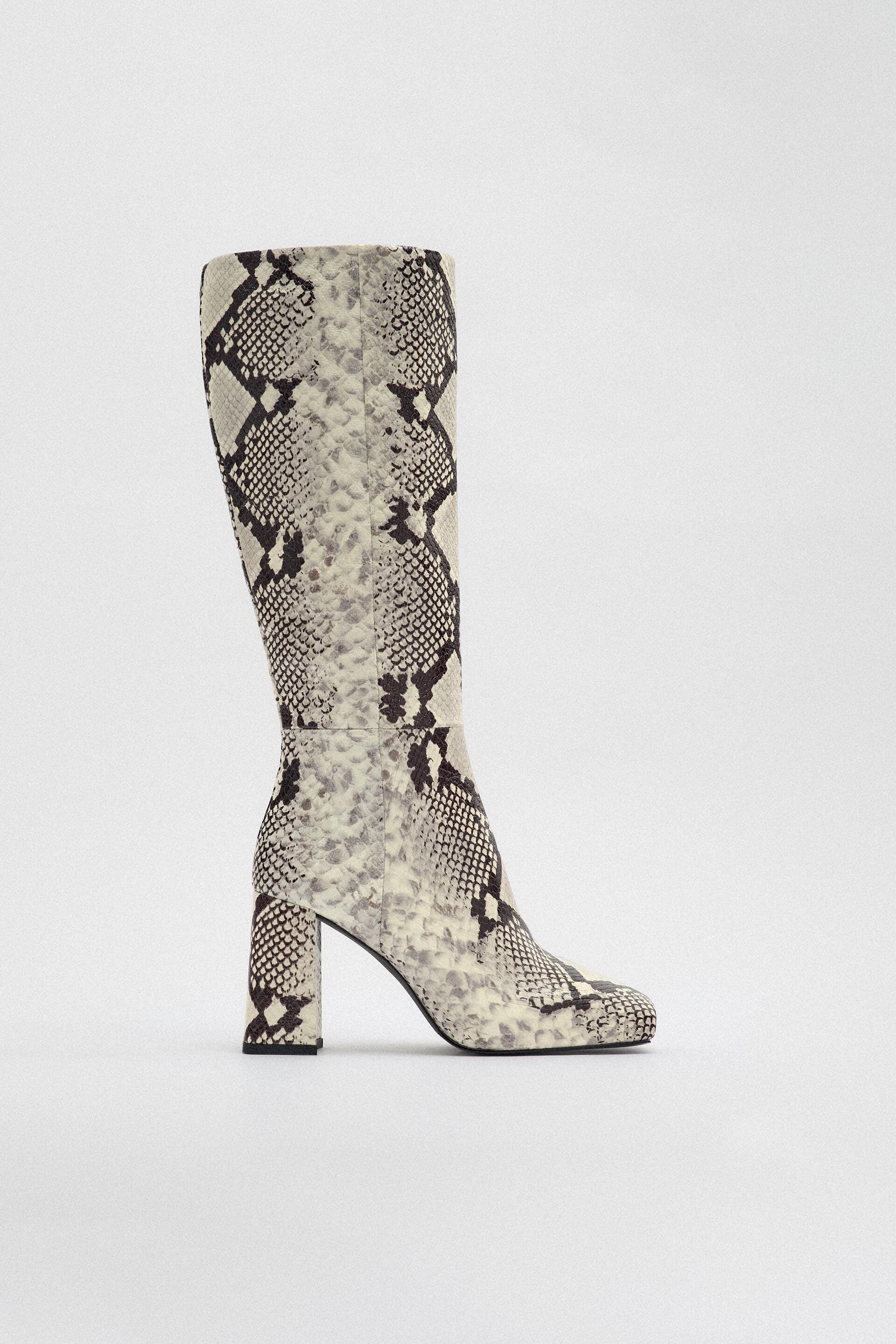 

Сапоги женские ZARA 12009010 коричневые 37 RU (доставка из-за рубежа), 12009010