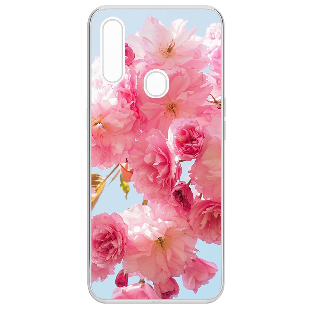 

Чехол-накладка Krutoff Clear Case Сакура для Oppo A31
