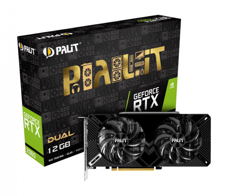 фото Видеокарта palit nvidia geforce rtx 2060 (ne62060018k9-1160l)