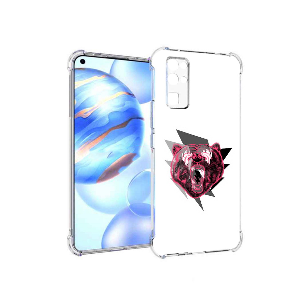 

Чехол MyPads Tocco для Honor 30 грозовой медведь (PT147988.19.301), Прозрачный, Tocco