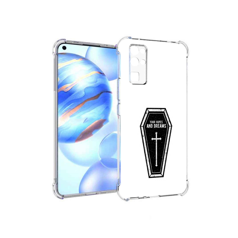 

Чехол MyPads Tocco для Honor 30 гроб с мечтами (PT147988.19.299), Прозрачный, Tocco