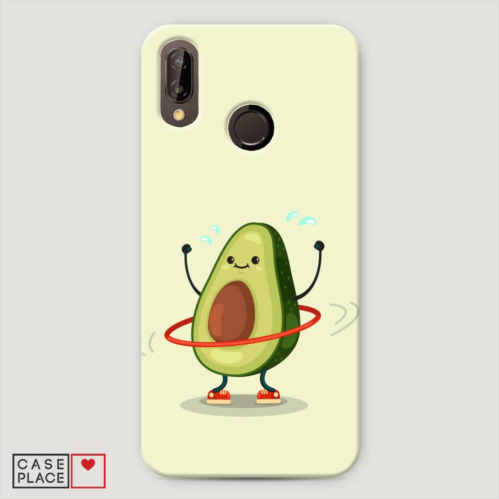

Чехол Awog "Авокадо с обручем" для Huawei Nova 3E, 65620-7