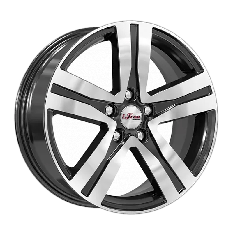 

Колесный диск iFree, Rebel 7x17/5x114.3ET45 66.1 блэкДжек, Rebel