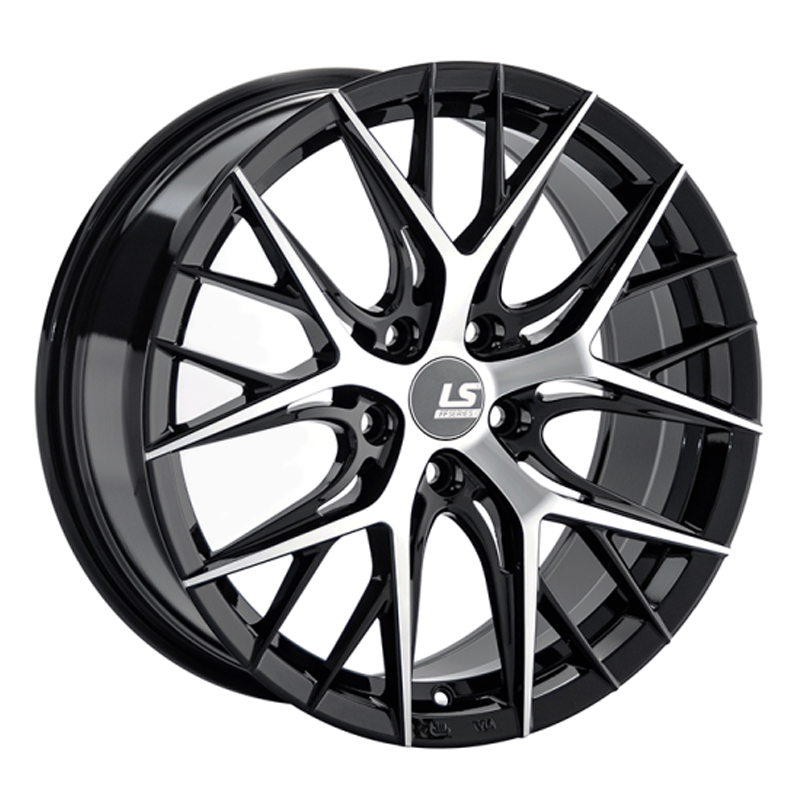 

Колесный диск LS WHEELS, RC57 8x18/5x108ET42.5 63.3 Bkf, Черный;серебристый