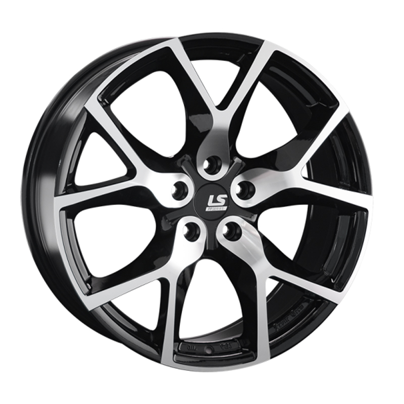 

Колесный диск LS WHEELS, RC12 8.5x20/5x108ET45 63.3 Bkf, Черный;серебристый