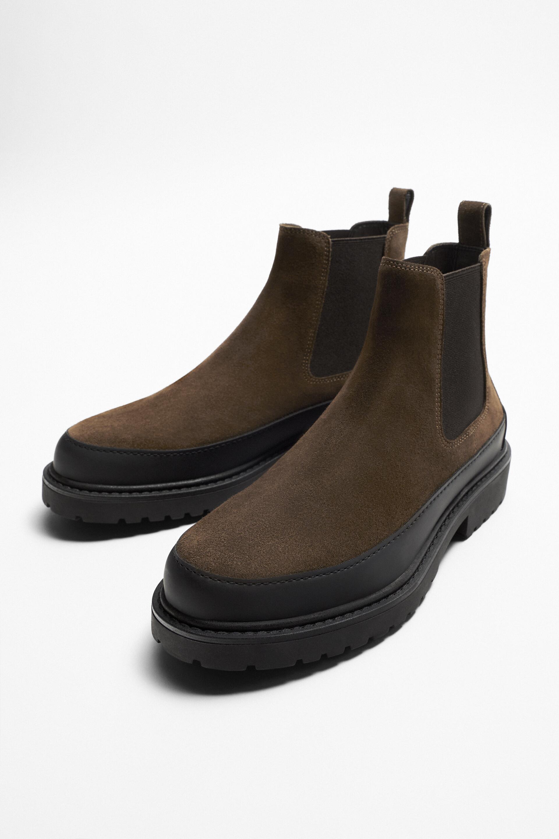 

Ботинки мужские ZARA 12003020 коричневые 43 RU (доставка из-за рубежа), 12003020