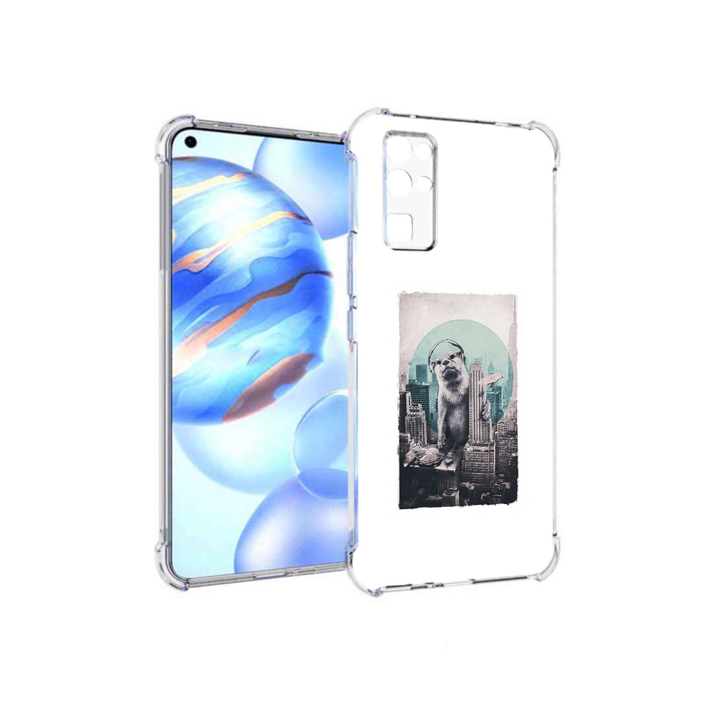 

Чехол MyPads Tocco для Honor 30 выдра в городе (PT147988.19.283), Прозрачный, Tocco