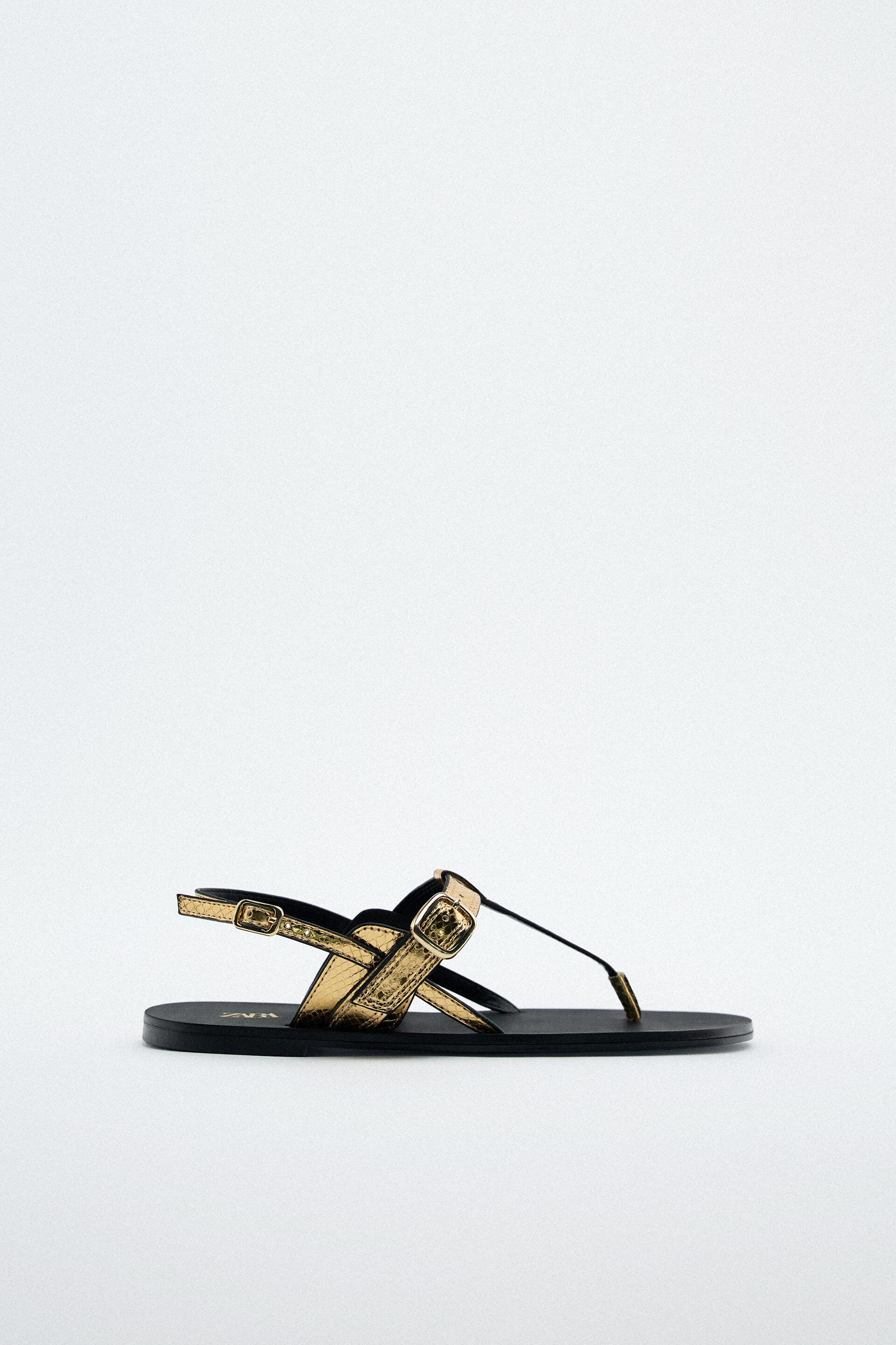 

Сандалии женские ZARA 177671 золотистые 39 RU (доставка из-за рубежа), 177671