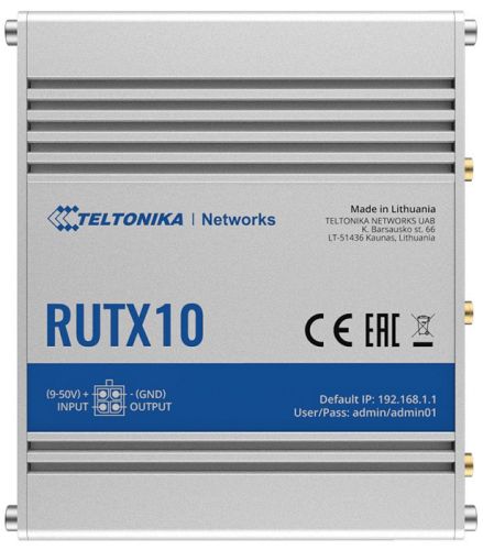 фото Маршрутизатор teltonika silver (rutx10)